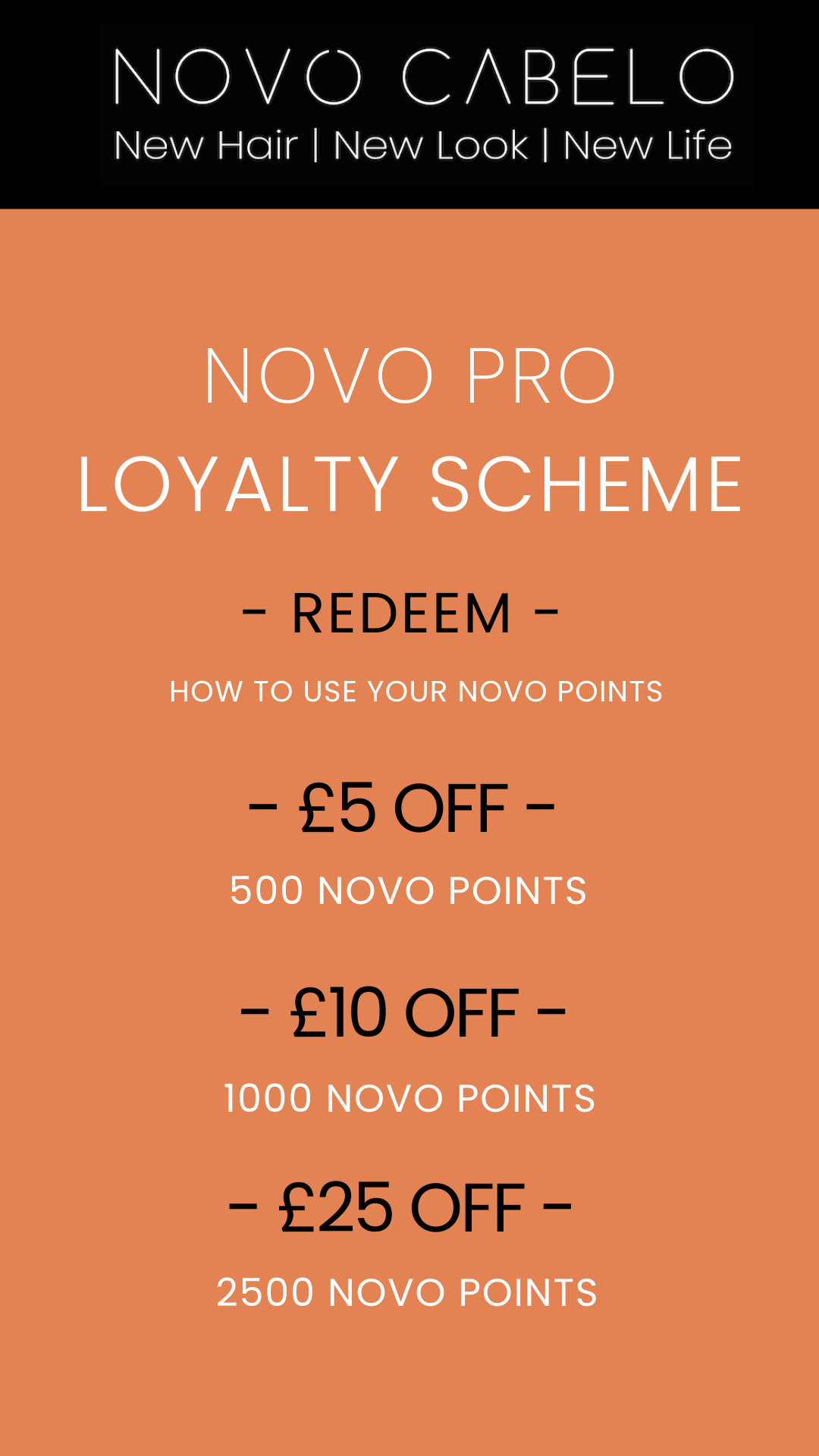 Novo Pro Loyalty Points